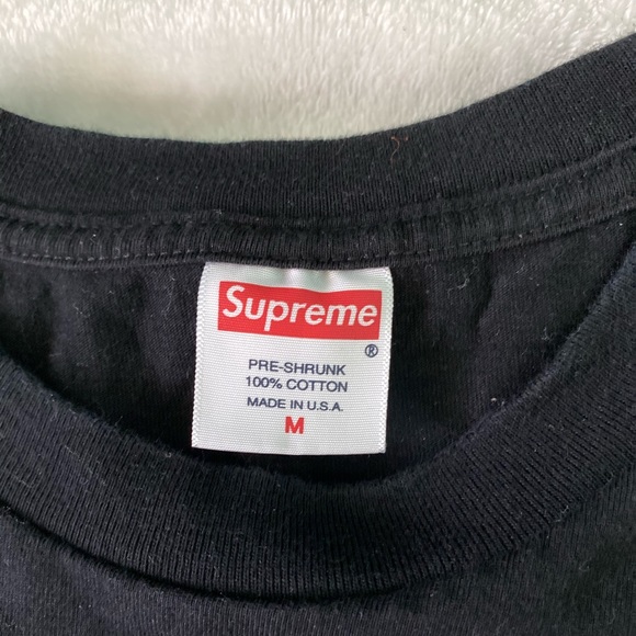 Used 2011 Supreme Friends & Family Box Logo Tee M - Picture 2 of 6